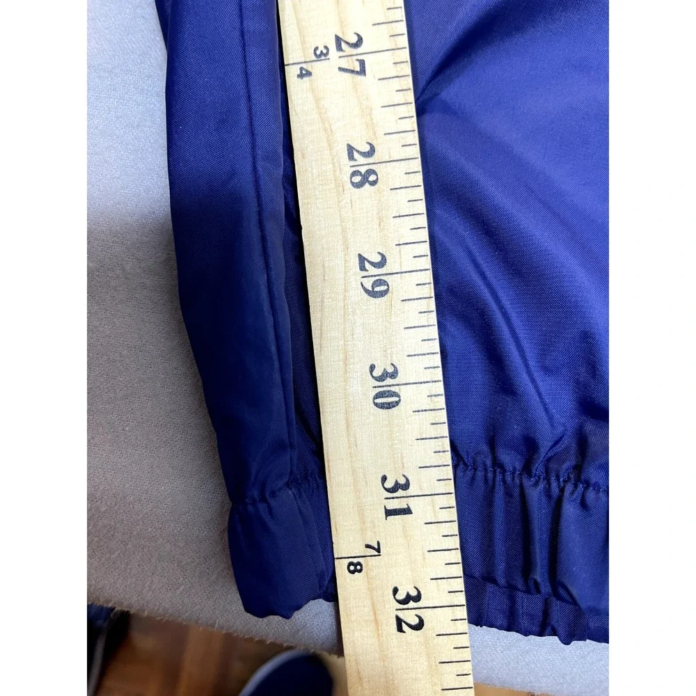 Nike‎ Blue Windbreaker Pants Large Joggers.Vintage 90s Gray Tag Ankle Zip